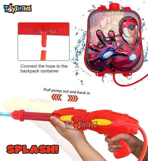 Ironman Holi Water Toy Gun